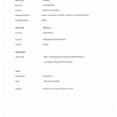 Talentcard van hennie buist